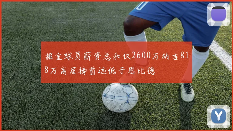 掘金球员薪资总和仅2600万纳吉818万高居榜首远低于恩比德